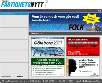 Fastighetsnytt insikt startsida 2006