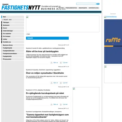 Fastighetsnytt insikt startsida 2008