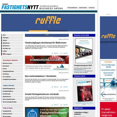Fastighetsnytt insikt startsida 2010