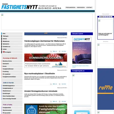 Fastighetsnytt insikt startsida 2011