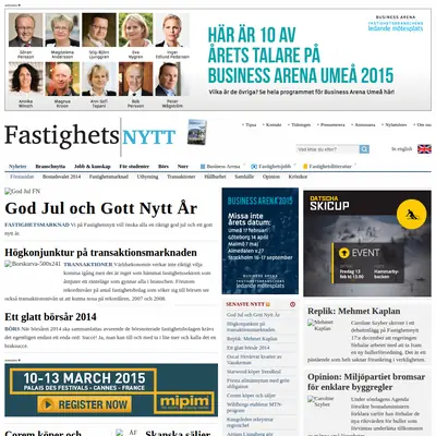 Fastighetsnytt insikt startsida 2015