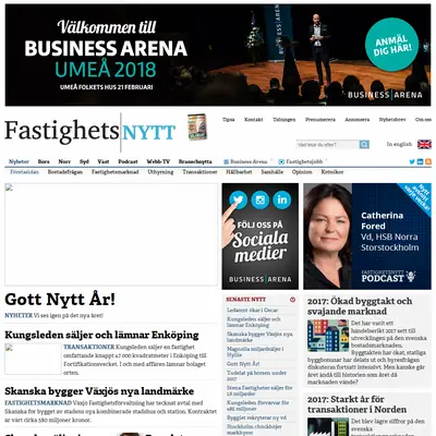 Fastighetsnytt insikt startsida 2018