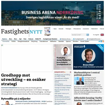 Fastighetsnytt insikt startsida 2019