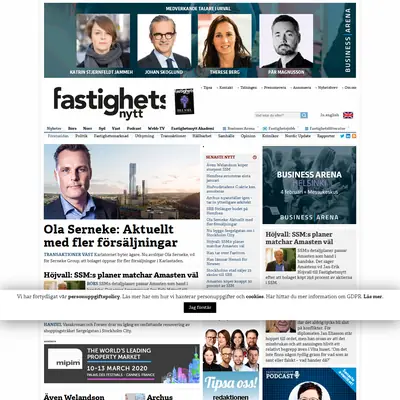 Fastighetsnytt insikt startsida 2020
