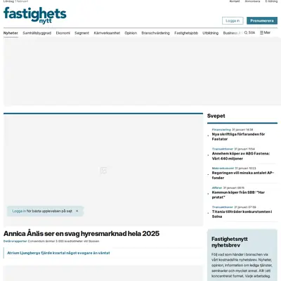 Fastighetsnytt insikt startsida 2025