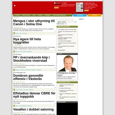 Ekonomi/Marknad - Fastighetsvärlden startsida 2011