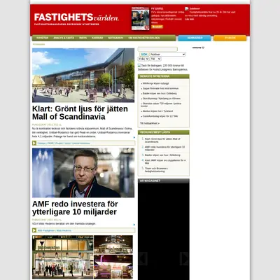 Ekonomi/Marknad - Fastighetsvärlden startsida 2012