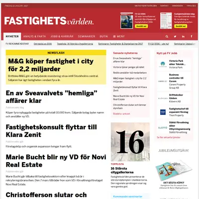 Ekonomi/Marknad - Fastighetsvärlden startsida 2017