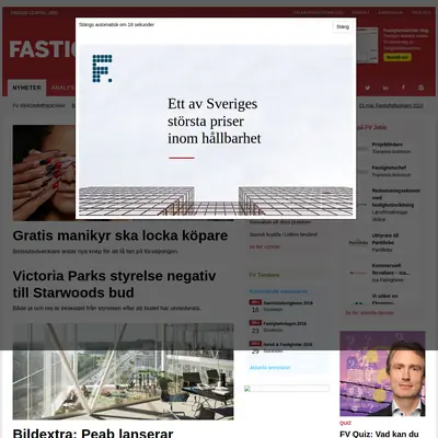 Ekonomi/Marknad - Fastighetsvärlden startsida 2018