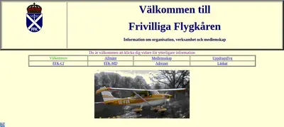 FFK-Nytt startsida 2003