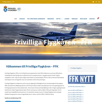 FFK-Nytt startsida 2023