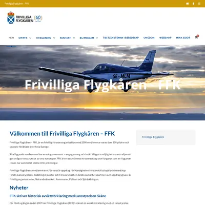FFK-Nytt startsida 2025