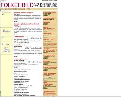 Folket i Bild/Kulturfront (FIB/K) startsida 2004