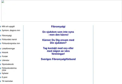 Fibromyalgi Nytt startsida 2005