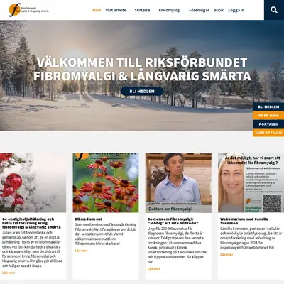 Fibromyalgi Nytt startsida 2025