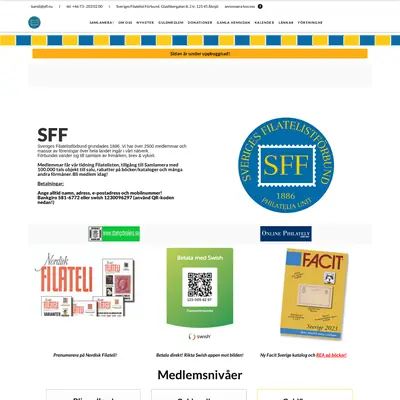 SFF-Filatelisten startsida 2023
