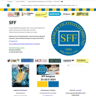 SFF-Filatelisten startsida 2024