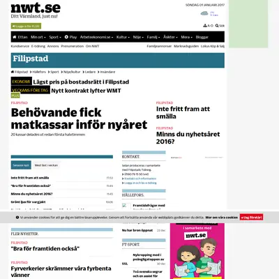www.filipstadstidning.se startsida 2017