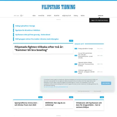 www.filipstadstidning.se startsida 2023