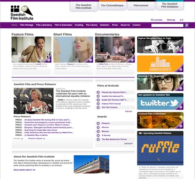 www.filminstitutet.se startsida 2013