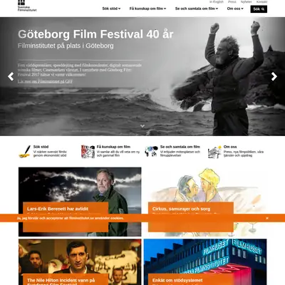 www.filminstitutet.se startsida 2017