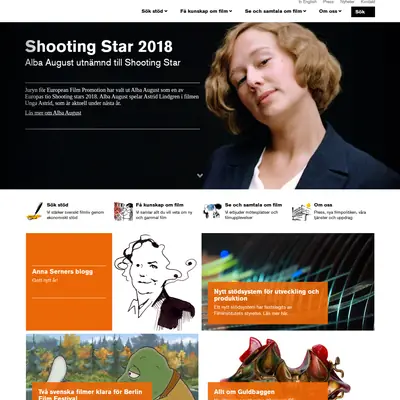 www.filminstitutet.se startsida 2018