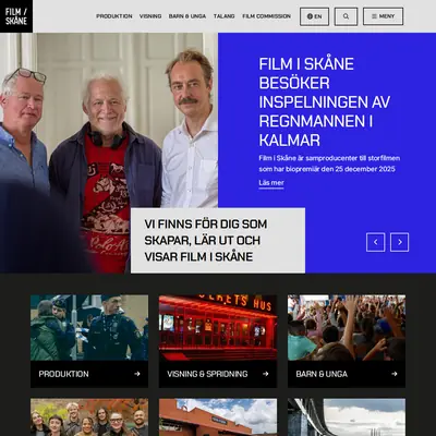 www.filmiskane.se startsida 2026