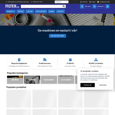 Filter startsida 2026