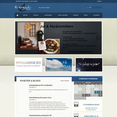 Fiskebäckskyrkans webb-tv startsida 2014