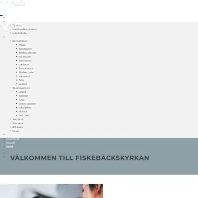 Fiskebäckskyrkans webb-tv startsida 2023