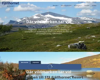Nyhetsbrev från Fjällhornet Resort startsida 2022