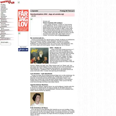 Får jag lov startsida 2002