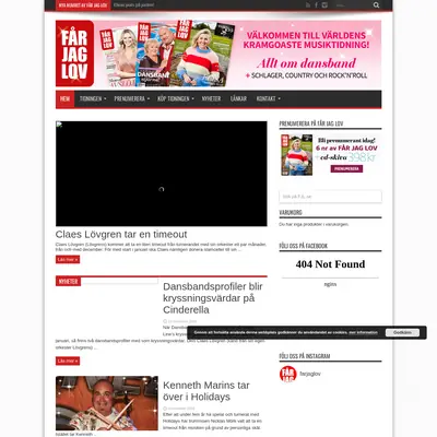Får jag lov startsida 2019