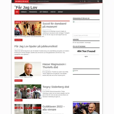 Får jag lov startsida 2024