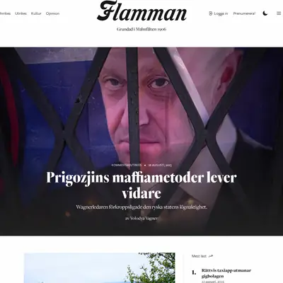 Flamman startsida 2023