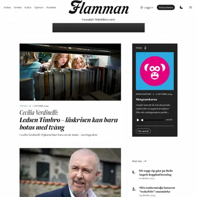 Flamman startsida 2024