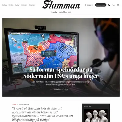 Flamman startsida 2026