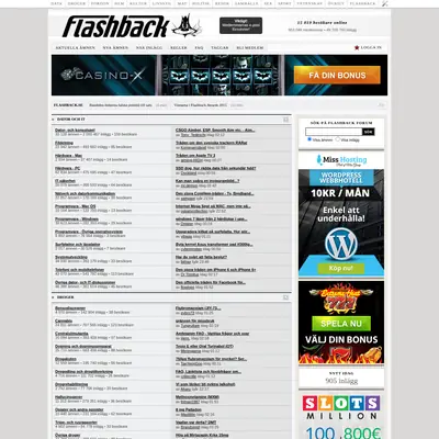 FLASHBACK startsida 2015