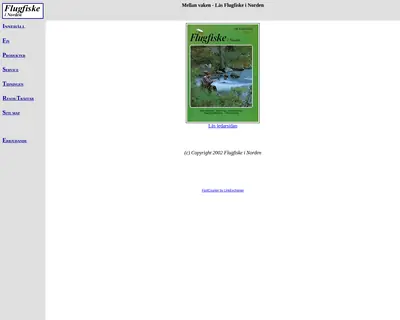 Flugfiske i Norden startsida 2003