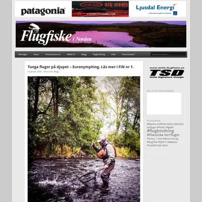 Flugfiske i Norden startsida 2020