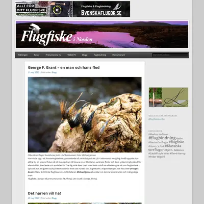 Flugfiske i Norden startsida 2025