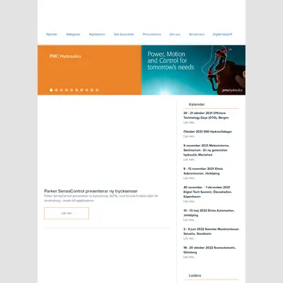 FLUID SCANDINAVIA startsida 2021