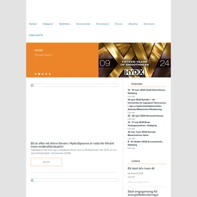 FLUID SCANDINAVIA startsida 2024