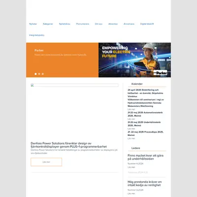 FLUID SCANDINAVIA startsida 2025