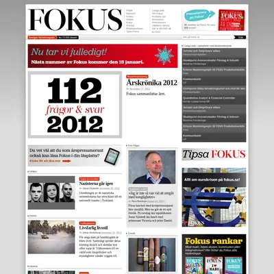 www.fokus.se startsida 2013