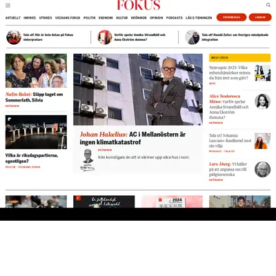www.fokus.se startsida 2024