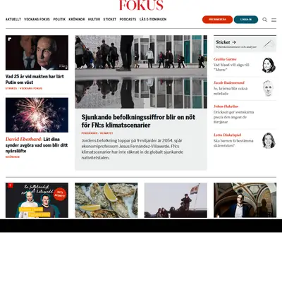 www.fokus.se startsida 2025