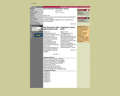 ErikIsberg/Folkbladet/retriever-info.com startsida 2001