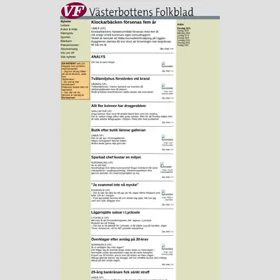 ErikIsberg/Folkbladet/retriever-info.com startsida 2004