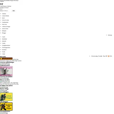 ErikIsberg/Folkbladet/retriever-info.com startsida 2009